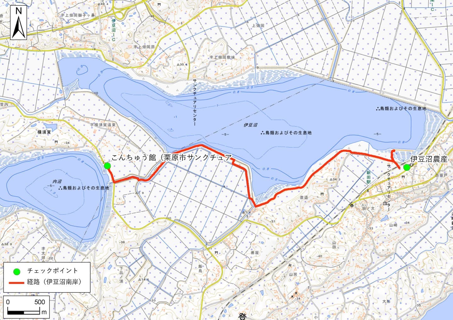 伊豆沼・内沼サンクチュアリロード