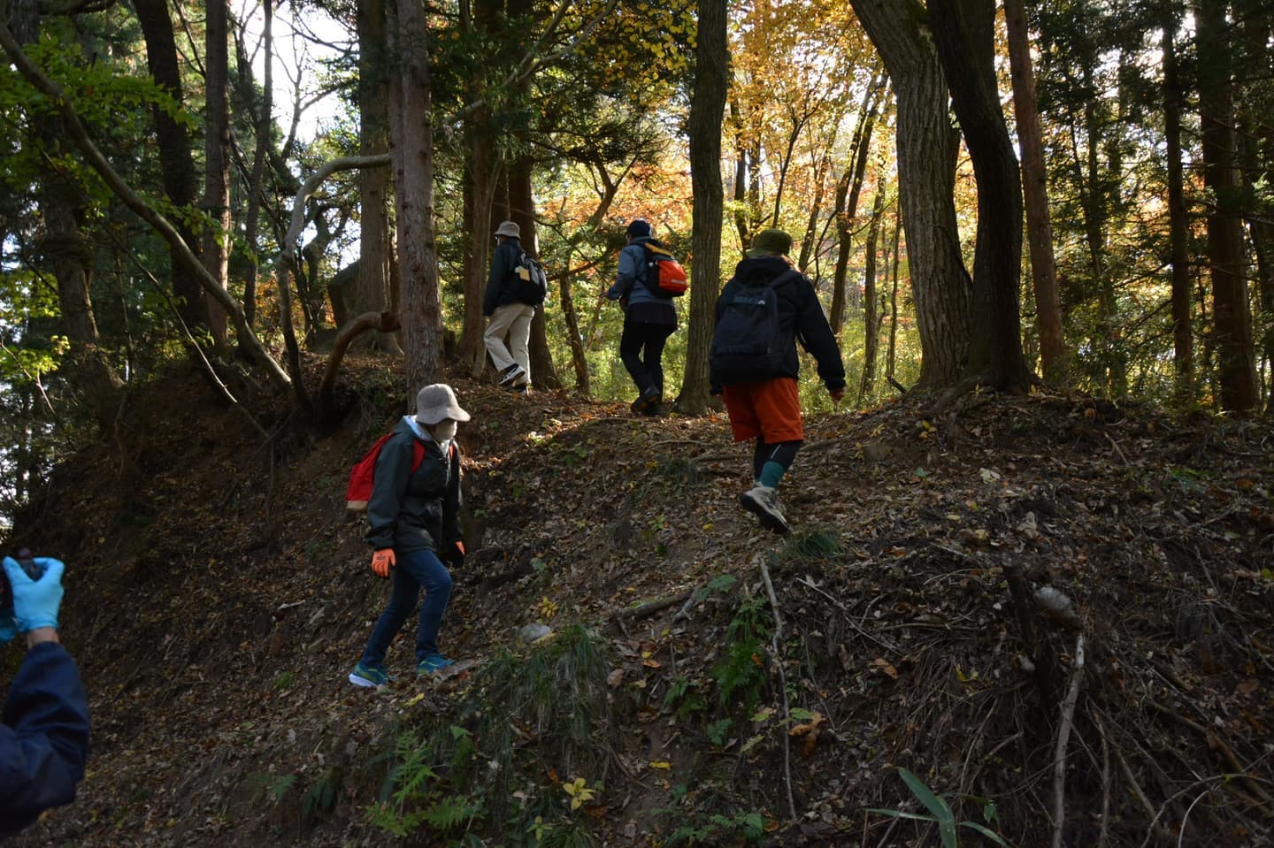 旧奥州街道有壁宿周辺